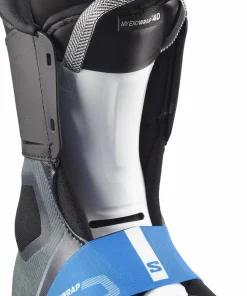 Salomon Men's S/Pro Supra Dual BOA 120 GripWalk Beluga Met./Black/Estate Blue