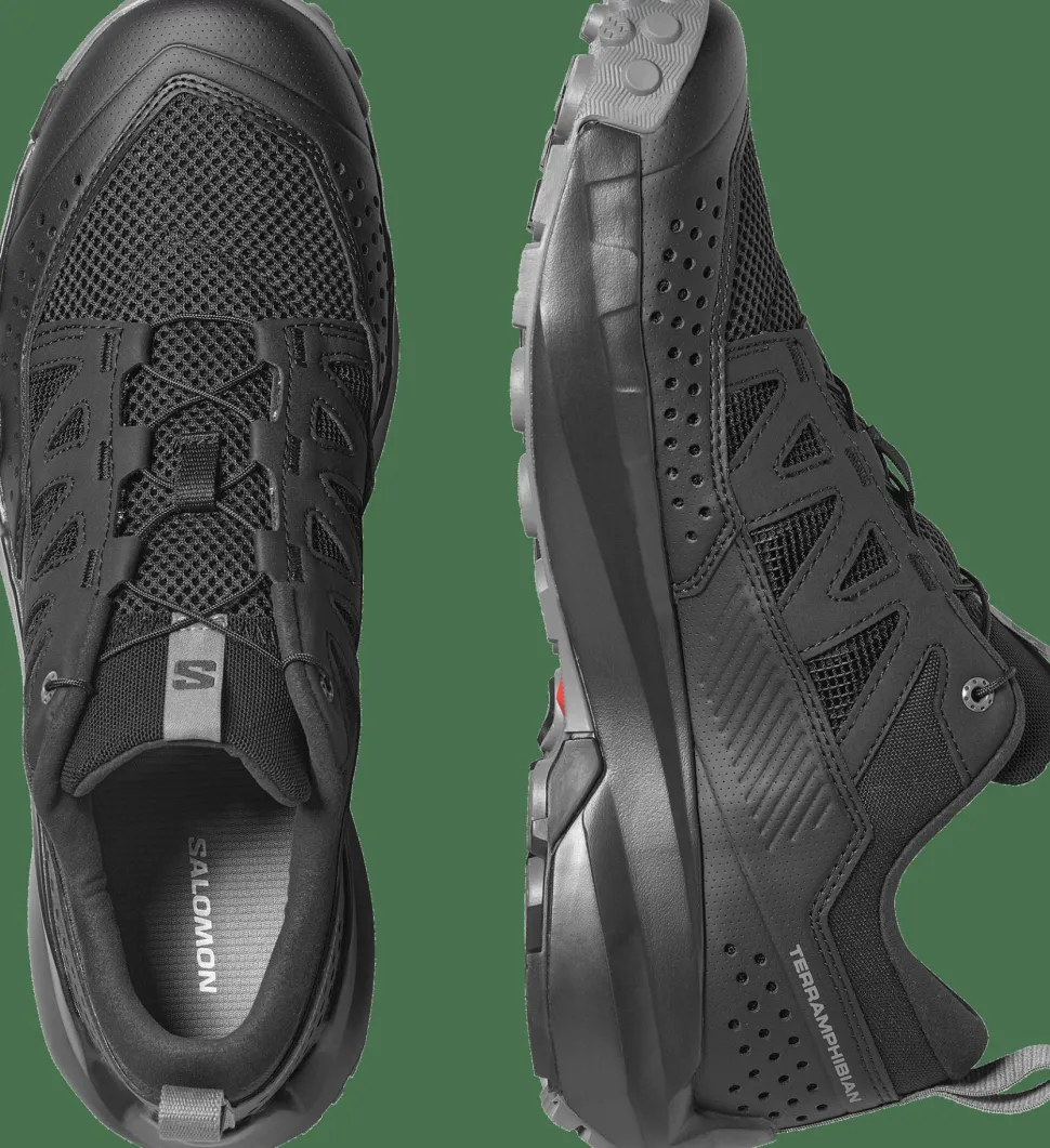 Salomon Men's Terramphibian Black/Black/Castlerock