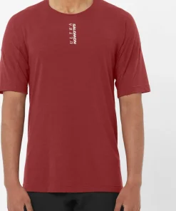 Salomon Men's Ultra SS Tee Syrah