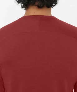 Salomon Men's Ultra SS Tee Syrah