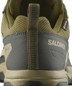Salomon Men's X Ultra 5 GORE-TEX Martini Olive/gray Green/blue Night