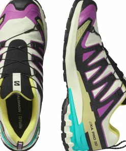 Salomon Men's XA 3D Pro V9 GORE-TEX Transparent Yellow/Black/Waterfall
