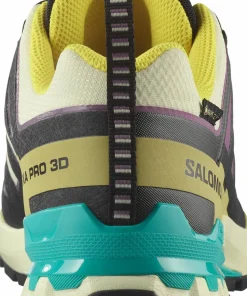 Salomon Men's XA 3D Pro V9 GORE-TEX Transparent Yellow/Black/Waterfall