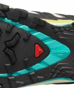 Salomon Men's XA 3D Pro V9 GORE-TEX Transparent Yellow/Black/Waterfall