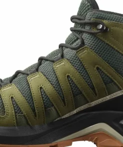 Salomon Men's X-Adventure Recon Mid GORE-TEX Peat/martini Olive/oxford Tan