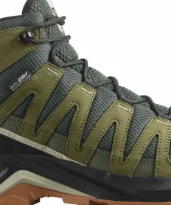 Salomon Men's X-Adventure Recon Mid GORE-TEX Peat/martini Olive/oxford Tan
