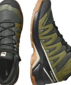 Salomon Men's X-Adventure Recon Mid GORE-TEX Peat/martini Olive/oxford Tan