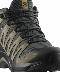 Salomon Men's X-Adventure Recon Mid GORE-TEX Asphalt/falcon/coyote Brown