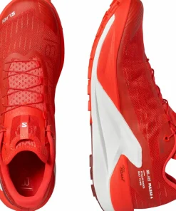 Salomon S/Lab Pulsar 4 Fiery Red/Vanilla Ice/Andorra