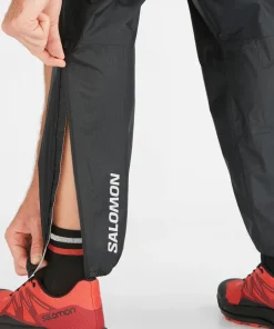 Salomon Unisex Bonatti Waterproof Pant Deep Black