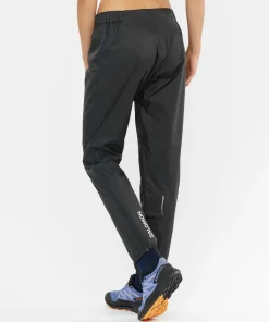Salomon Unisex Bonatti Waterproof Pant Deep Black