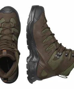 Salomon Unisex Quest Tracker GORE-TEX Earth Brown/Ranger Green/Black