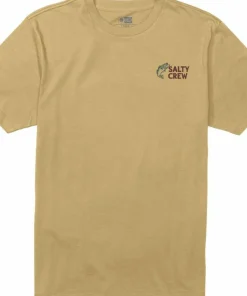 Salty Crew Men's Bait Shop SS Tee Mineral Yellow