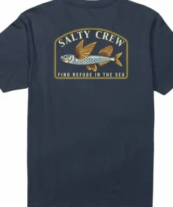 Salty Crew Men's Fly Home SS Tee Navy