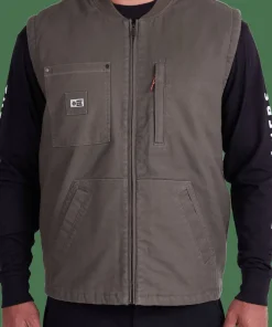 Salty Crew Men's Framework Vest Dusty Olive