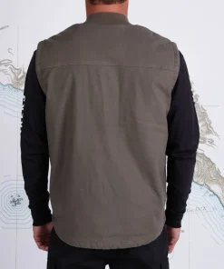 Salty Crew Men's Framework Vest Dusty Olive