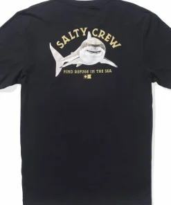 Salty Crew Men's Lurking Short Sleeve Tee Black