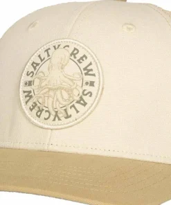 Salty Crew Tentacles Retro Trucker Birch Khaki