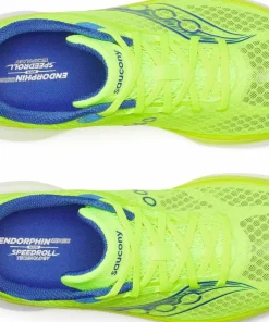 Saucony Men's Endorphin Speed 5 Citron/Lapis