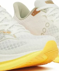 Saucony Men's Endorphin Speed 5 Wide Ivory/fire