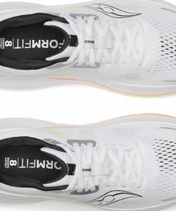 Saucony Men's Guide 18 White/peel