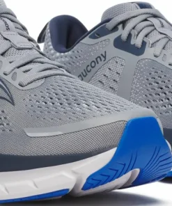 Saucony Men's Guide 18 Wide Flint/Navy