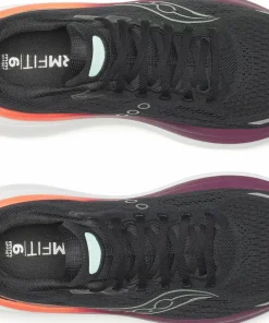 Saucony Men's Hurricane 25 Black/crimson