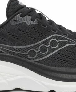 Saucony Men's Hurricane 25 Wide Black/white