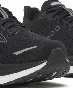 Saucony Men's Hurricane 25 Wide Black/white