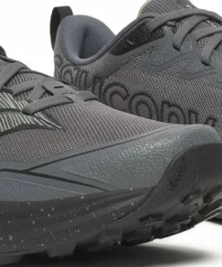 Saucony Men's Peregrine 16 Carbon/black