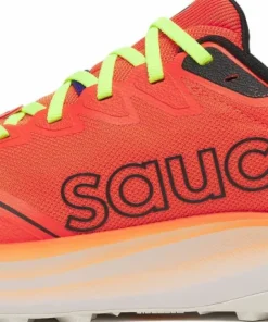 Saucony Men's Peregrine 16 Fire/black