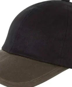 Sealskinz Marham Waterproof Waxed Canvas Foldable Cap Black/Olive