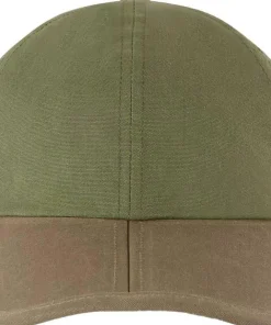 Sealskinz Marham Waterproof Waxed Canvas Foldable Cap Olive/Brown