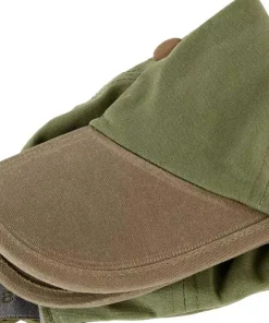 Sealskinz Marham Waterproof Waxed Canvas Foldable Cap Olive/Brown