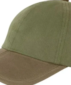 Sealskinz Marham Waterproof Waxed Canvas Foldable Cap Olive/Brown