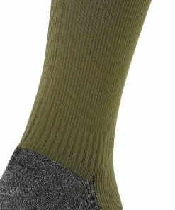 Sealskinz Raynham Waterproof All Weather Mid Length Sock Olive