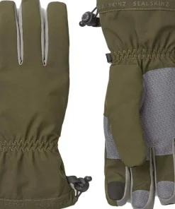 Sealskinz Waterproof Lightweight Gauntlet Olive