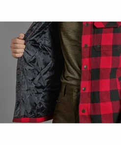 Seeland Men's Canada Shirt Red Check