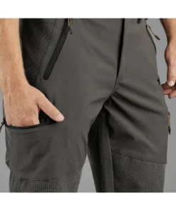 Seeland Men's Outdoor Reinforced Trousers Raven