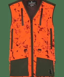 Seeland Men's Trax Blaze Vest Orange Blaze Invis Mpc