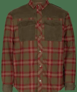Seeland Men's Vancouver Shirt Red Check