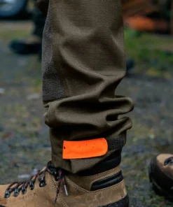 Seeland Men's Venture Pants Pine Green/Hi-Vis Orange