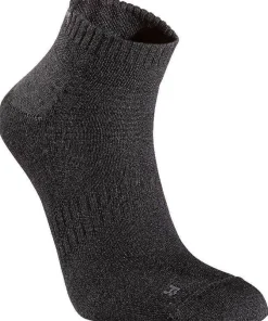 Seger Running Thin Wool Low Cut Black