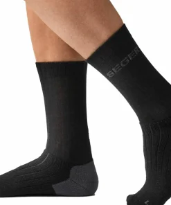 Seger Unisex Wanderer Heavy Wool Black