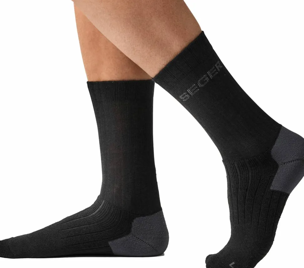 Seger Unisex Wanderer Heavy Wool Black