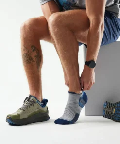 Smartwool Hike Low Ankle Socks Targeted Cushion Light Gray