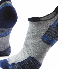 Smartwool Hike Low Ankle Socks Targeted Cushion Light Gray