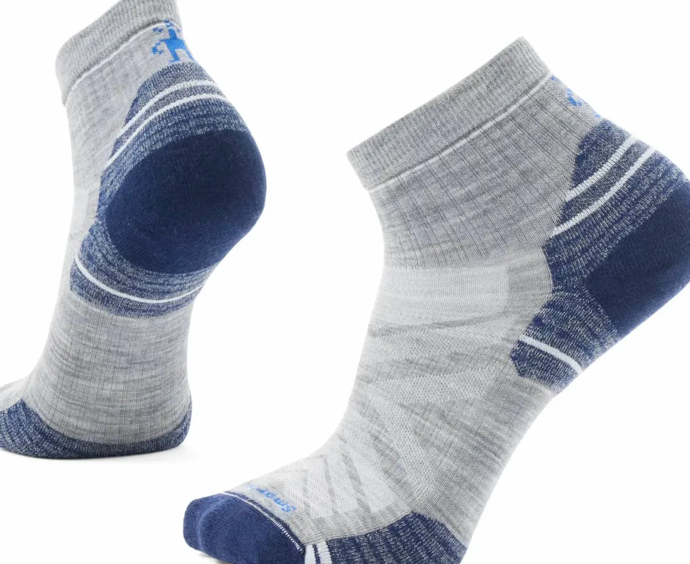 Smartwool Hike Targeted Cushion Ankle Socks Light Gray