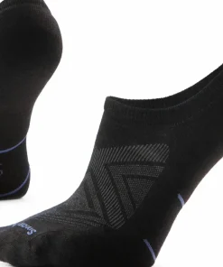 Smartwool Run No Show Socks Targeted Cushion Black