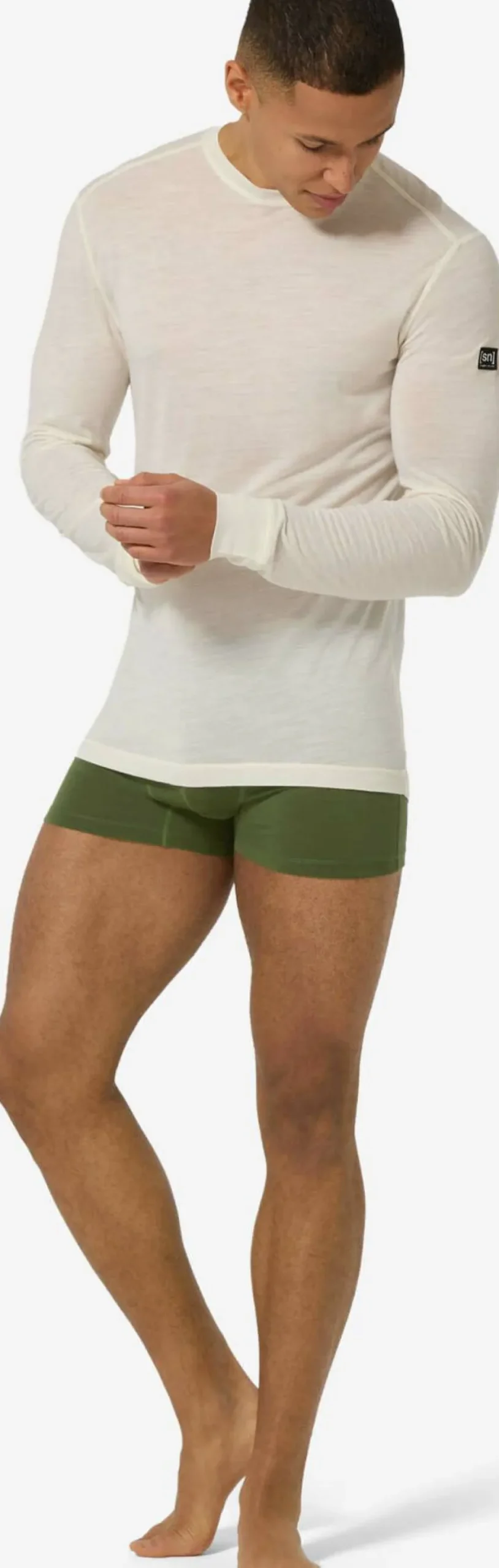 super.natural Men's Tundra175 Boxer Chive